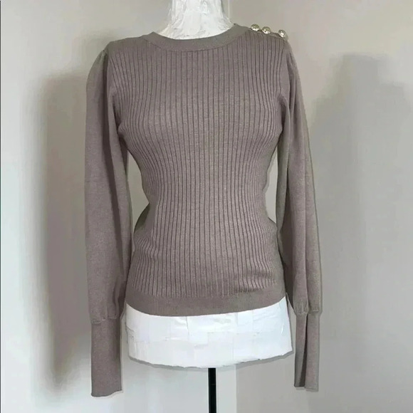 Belldini Ribbed Sweater​​ - Picture 1 of 10